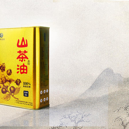 沽里语茵  山茶油 铁罐礼盒装（1L）金