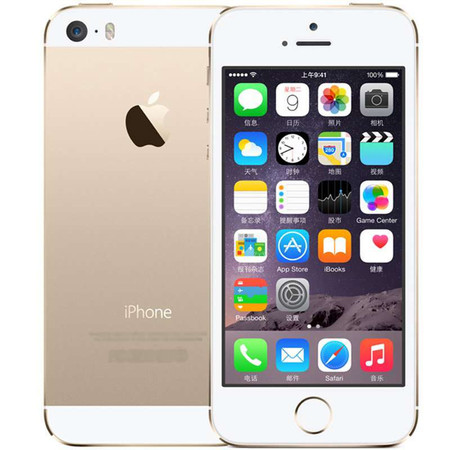 Apple iPhone 5s 16GB 金色 移动联通4G手机图片