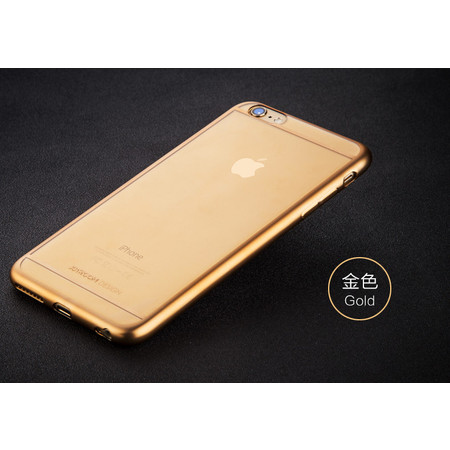 Joyroom iPhone6P 6SP    铂金系列本真保护壳  5.5 亚金图片