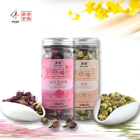 箬寮   塑瓶玫瑰&胎菊 95g图片