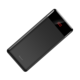 倍思 移动电源双USB+LED数显超薄迷你便携充电器 PPALL-AKU01