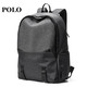 POLO 双肩包男士休闲旅行背包学生书包大容量时尚15.6英寸电脑包 090801125