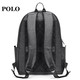 POLO 双肩包男士休闲旅行背包学生书包大容量时尚15.6英寸电脑包 090801125