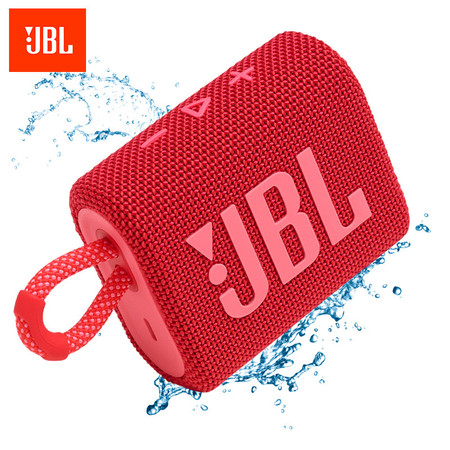 JBL 音乐金砖三代低音炮户外音箱便携式蓝牙音箱 GO3