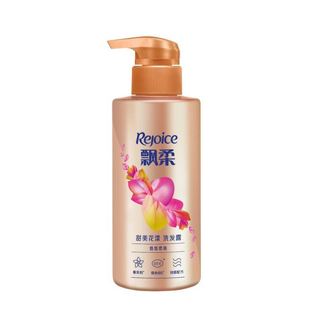 飘柔 香氛精油甜美花漾洗发露滋润柔滑洗发水 300ml