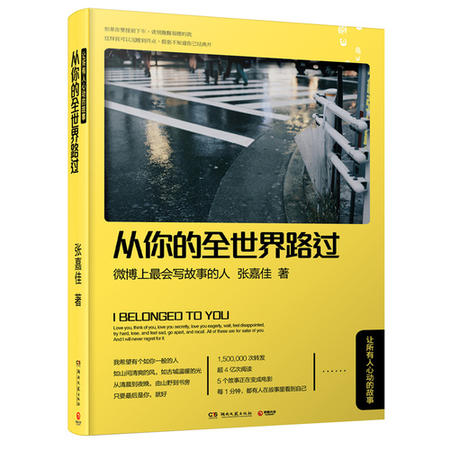 双奕图书 《从你的全世界路过》青春励志言情小说