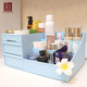 kaman 韩国塑料桌面收纳盒 创意杂物整理盒 办公桌面化妆品储物盒
