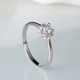 星诺 18K金钻石戒指女钻戒求婚结婚戒指群镶钻戒送女友5016