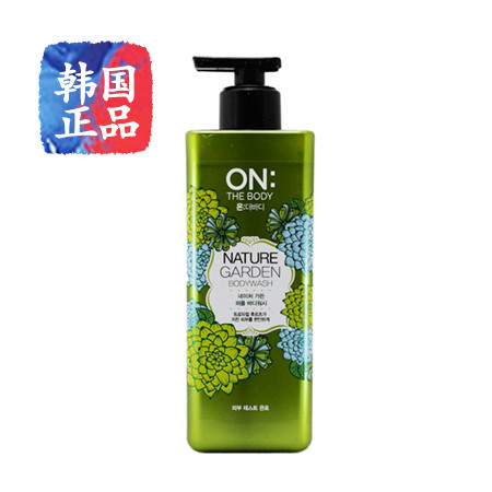 韩国进口LGonthebody香水沐浴露天然护肤香水型滋润肌肤保湿500ml图片