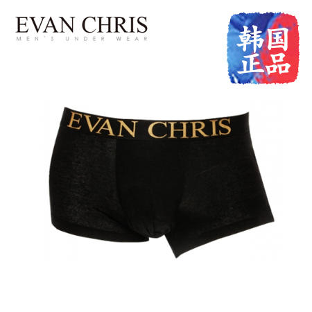 韩国进口 EVAN CHRIS 男士GOLD LABEL机能内裤  黑色图片