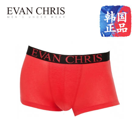 韩国进口 EVAN CHRIS 男士GOLD LABEL机能内裤 红色图片