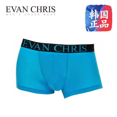韩国进口 EVAN CHRIS 男士GOLD LABEL机能内裤 蓝色图片
