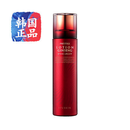 韩国正品It’s skin 伊思伊思红参蜗牛乳液140ml