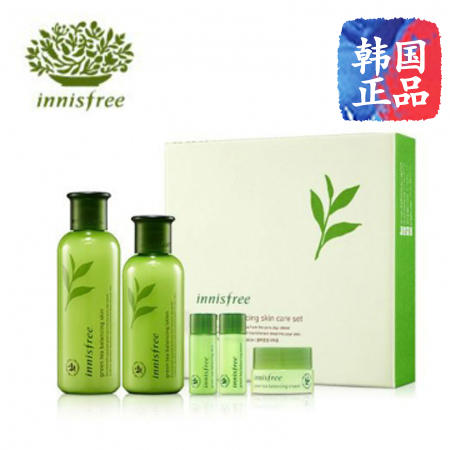 innisfree悦诗风吟绿茶精萃平衡保湿特别套装图片