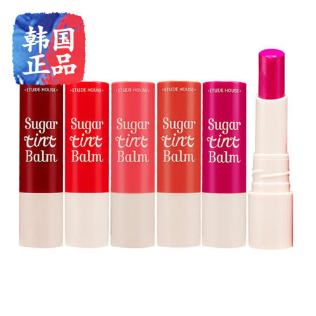 【韩国馆】[ETUDE HOUSE] 爱丽小屋 Sugar Tint Balm甜蜜糖果焦糖唇膏4g图片