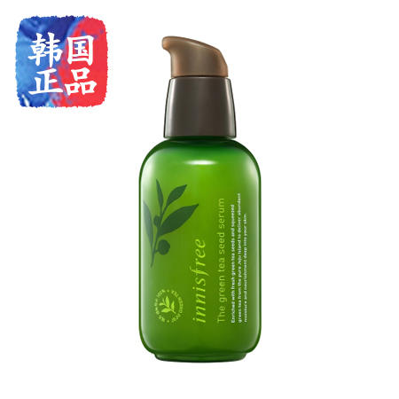 【韩国馆】韩国进口正品innisfree绿茶籽精萃水分菁露 80ml