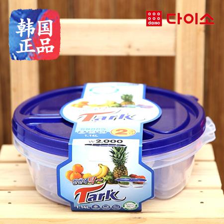 韩国进口好思特泡菜辣TARK多格保鲜盒圆形多格1.14L 58811图片