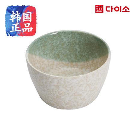 韩国进口好思特瓷器陶瓷餐具青花瓷韩式双色深饭碗 54435