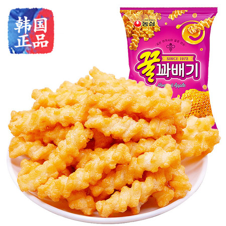 韩国进口农心洋葱味片膨化休闲零食办公室食品宵夜零食薯片83g