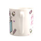 Hello Kitty 紫色直身马克杯KT猫卡通盒装陶瓷杯办公室咖啡杯牛奶杯水杯茶杯漱口杯 女生礼物