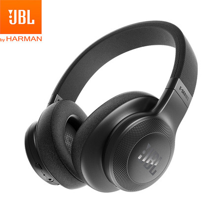 JBL E55BT 无线蓝牙 头戴式耳机 手机耳机 HIFI音乐耳机 游戏耳机 经典黑