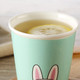【京东超市】贝瑟斯 萌厨系列 创意陶瓷马克杯子 小萌套杯4个装加托盘 企业礼品订制