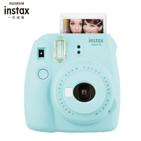 富士（FUJIFILM）INSTAX 一次成像相机 MINI9相机（mini8升级款） 冰霜蓝