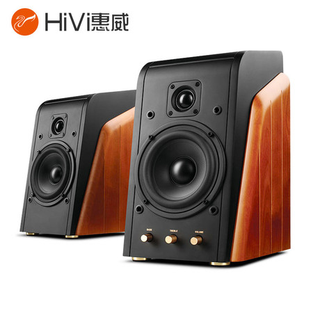 惠威（HiVi）M200MKIII 2.0Hi-Fi音箱 电脑音箱 电视音响 豪华原木做工