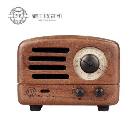 猫王（MAO KING）小王子红芯原木便携无线蓝牙音箱蓝牙音响 标准版（不支持邮乐卡支付）图片