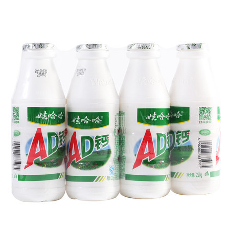 【洛阳金融积分兑换】AD钙奶220g/瓶(2瓶）（邮政网点自提）图片