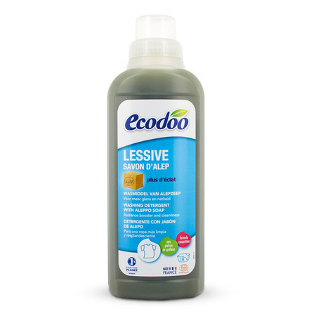 逸乐舒ecodoo 法国进口欧盟有机植物精油天然婴幼儿及贴身衣物洗衣液750ml