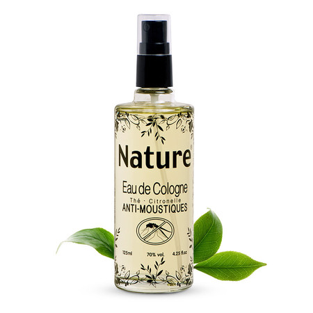 法国原装进口 Nature南舒儿驱蚊花露水（绿茶香型）125ml