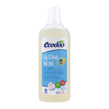 逸乐舒ecodoo 法国进口欧盟有机婴儿衣物专用洗衣液 750ml