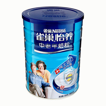 雀巢(Nestle) 850g/罐 益护因子配方 中老年奶粉 【1罐】