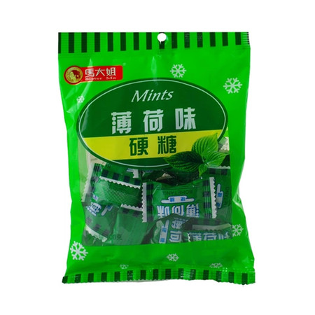 邮乐萍乡馆  马大姐包装糖果100G薄荷糖 8袋装