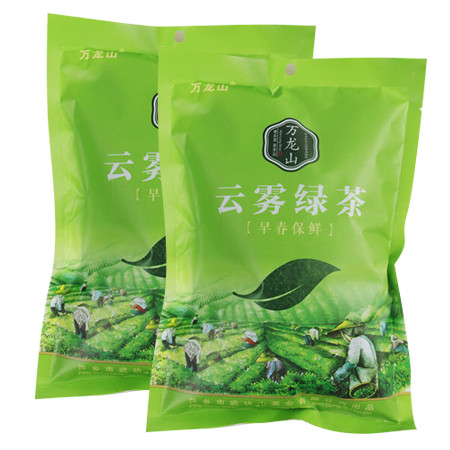 万龙山 250g/包 云雾绿茶【2包装】