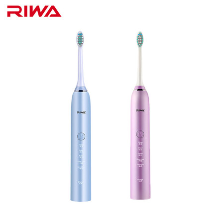 雷瓦(RIWA) 成人电动牙刷 家用充电式软毛自动牙刷 5档调节模式声波防水电动牙刷图片