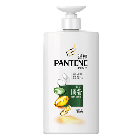 潘婷(PANTENE) 丝质顺滑洗发露750ml(新旧包装随机发货)