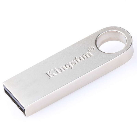 金士顿（Kingston）DT SE9H 64GB 金属U盘 银色亮薄图片