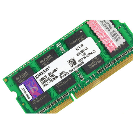 金士顿(Kingston)低电压版 DDR3 1600 8GB 笔记本内存图片