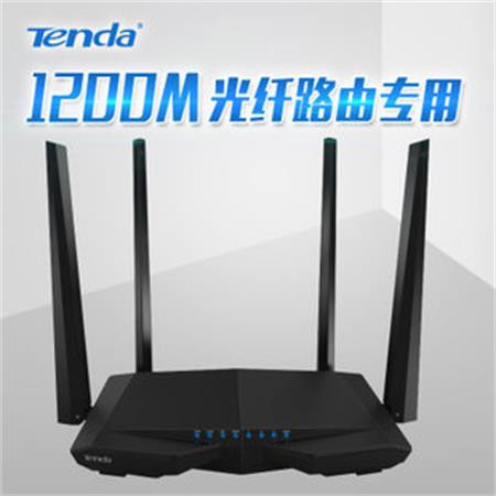 腾达（Tenda）AC6 1200M 11ac双频无线增强型路由器 穿墙大户型图片