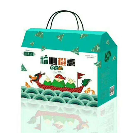 屈姑 棕心橙意粽子礼盒840g/盒