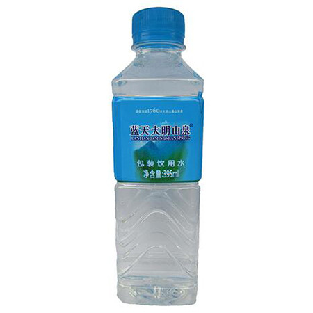 【仅限南宁市城区自提】蓝天大明山泉瓶装水395ML/瓶图片