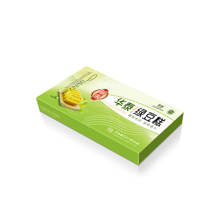 华泰绿豆糕小礼盒（绿色健康，进口绿豆，养生保健，端午佳品）图片