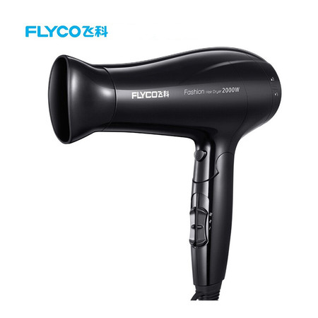 飞科/FLYCO 电吹风机家用吹风筒大功率 黑色 FH6231图片