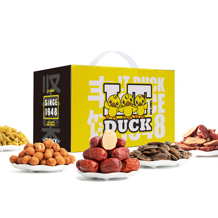 LT DUCK 小黄鸭丰饶6品-88型坚果礼盒