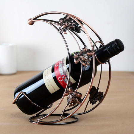 品尼优 铁艺欧式红酒酒架 新款创意金属红酒架子 PNY-DL062图片