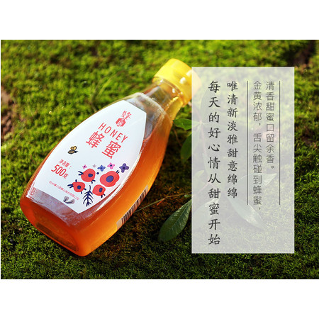 【22年品质】蜂之语百花蜜 蜂蜜 500g*2瓶 拍2组发礼盒装