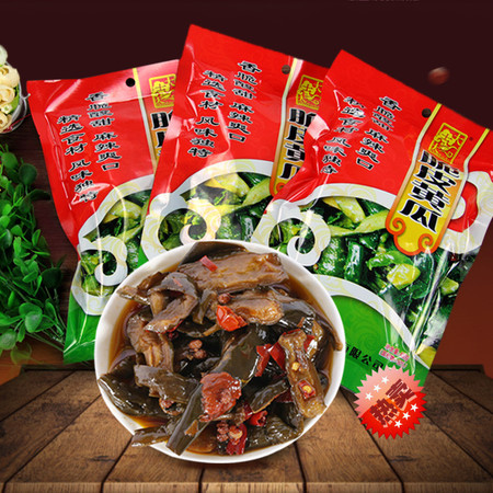 【仙桃馆】大志大脆皮酱腌黄瓜 酱菜泡菜下饭菜麻辣风味400g 包邮图片