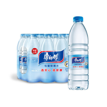 【仙桃馆】康师傅550ml矿泉饮用水550ml*24瓶图片